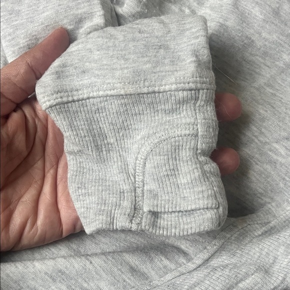 Athleta Light Gray Kids Open Cardigan - Picture 4 of 4